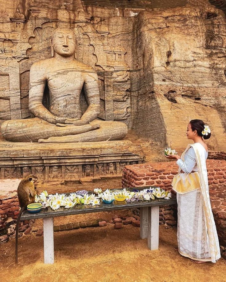 Buduruwagala Ancient Rock Carvings